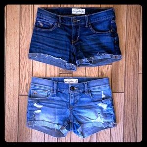 Abercrombie Girls Size 14 Shorts - Pair of 2!